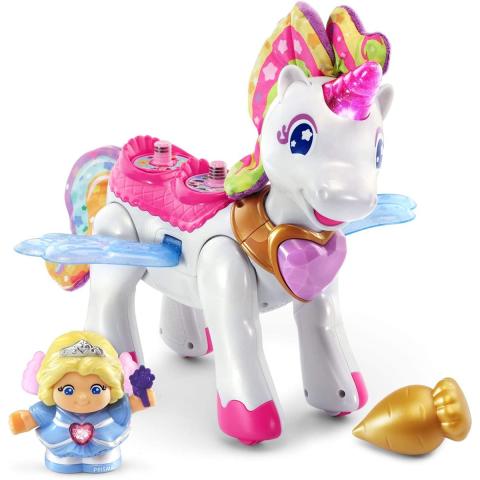 Vtech Toot-Toot Friends My Magical Unicorn, Interactive Toy with Lights, Sounds and Music, Unicorn Toy with Learning Features, Sensory Toy for Girls and Boys Aged 1, 2, 3, 4, 5+ Years