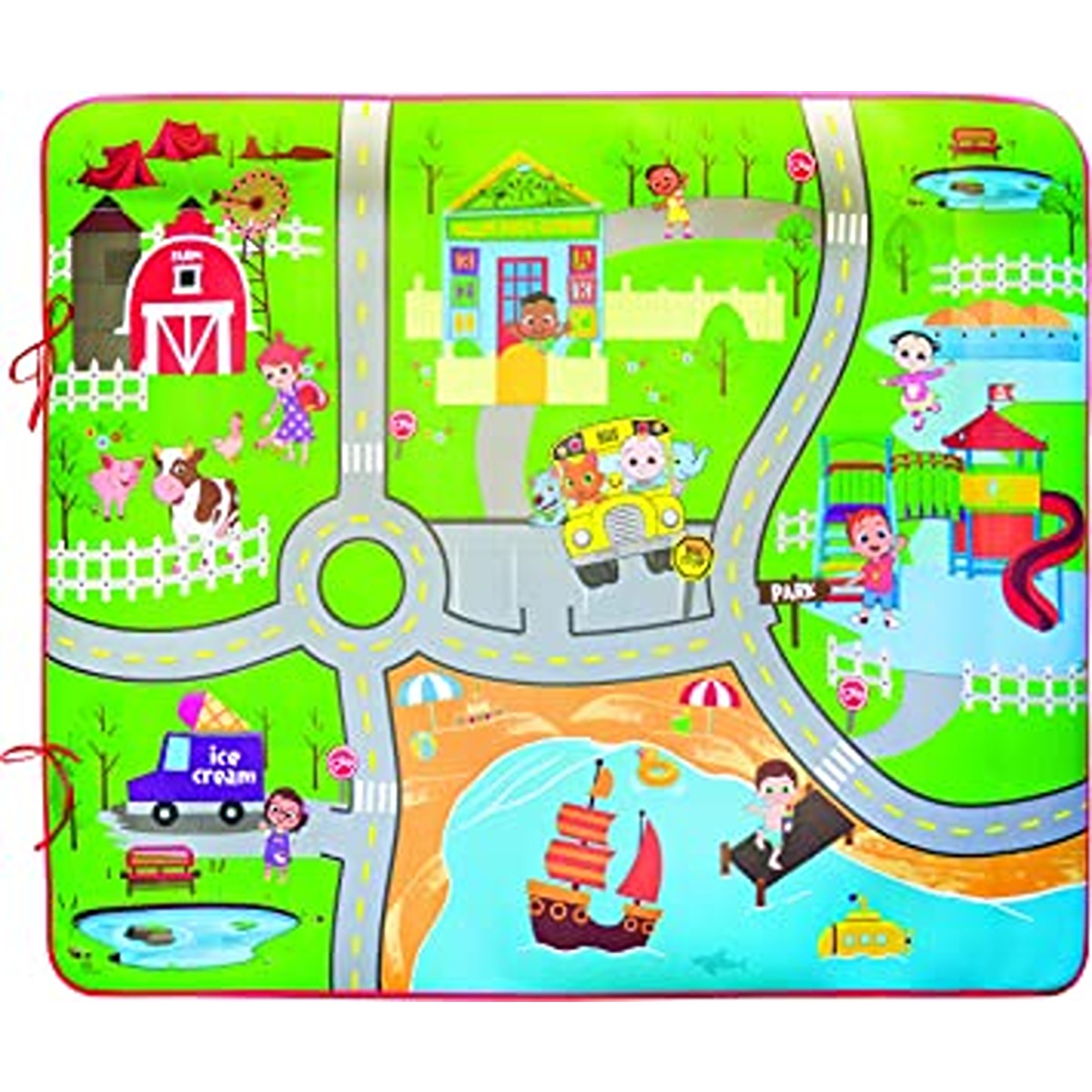 CoComelon Play Mat, Multicolour