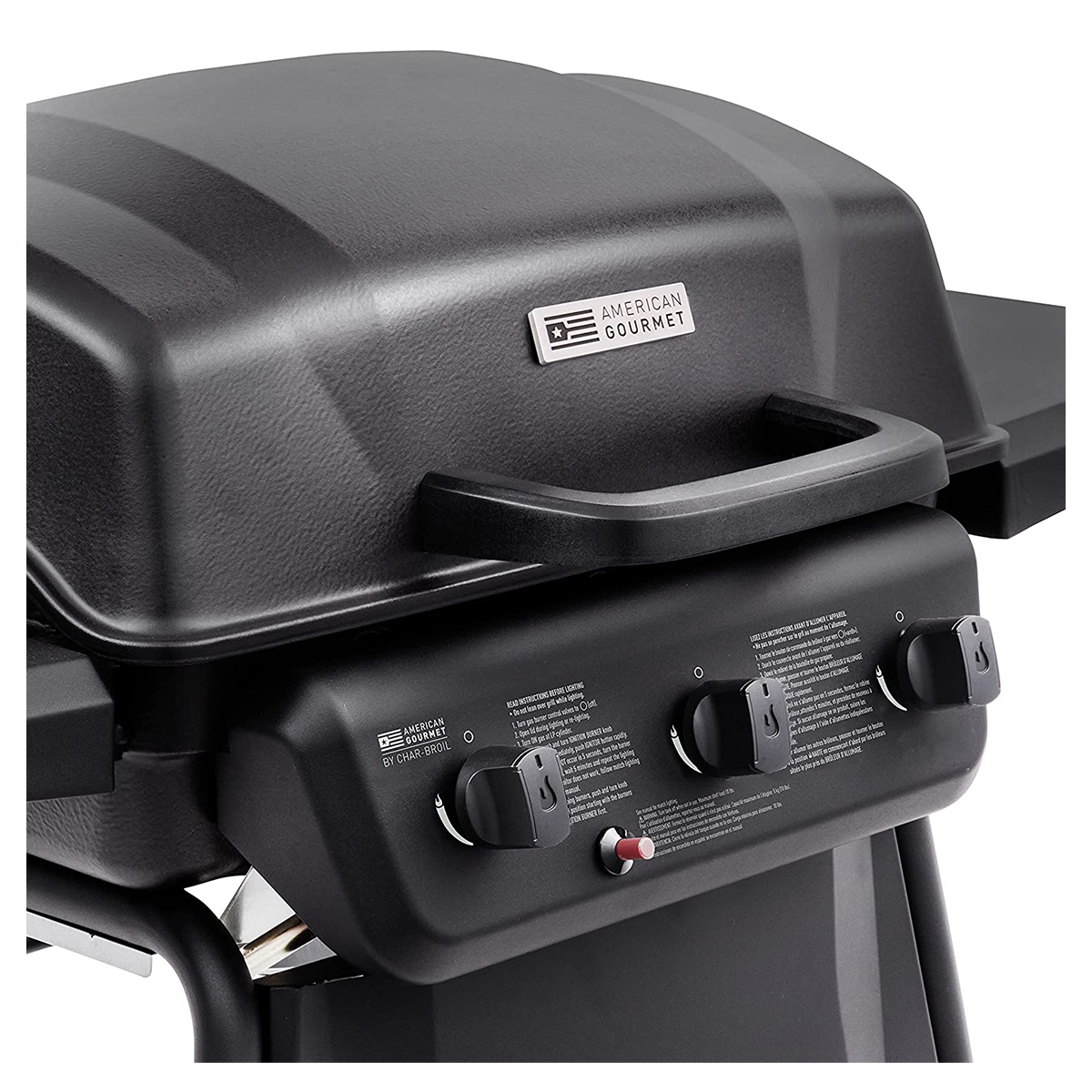 Char Broil Classic 360 3 Burner Liquid Propane Gas BBQ Grill Black