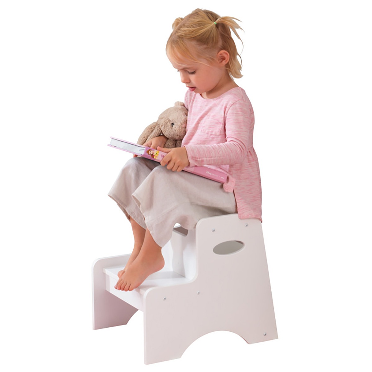 Kidkraft Two-Step Stool - White