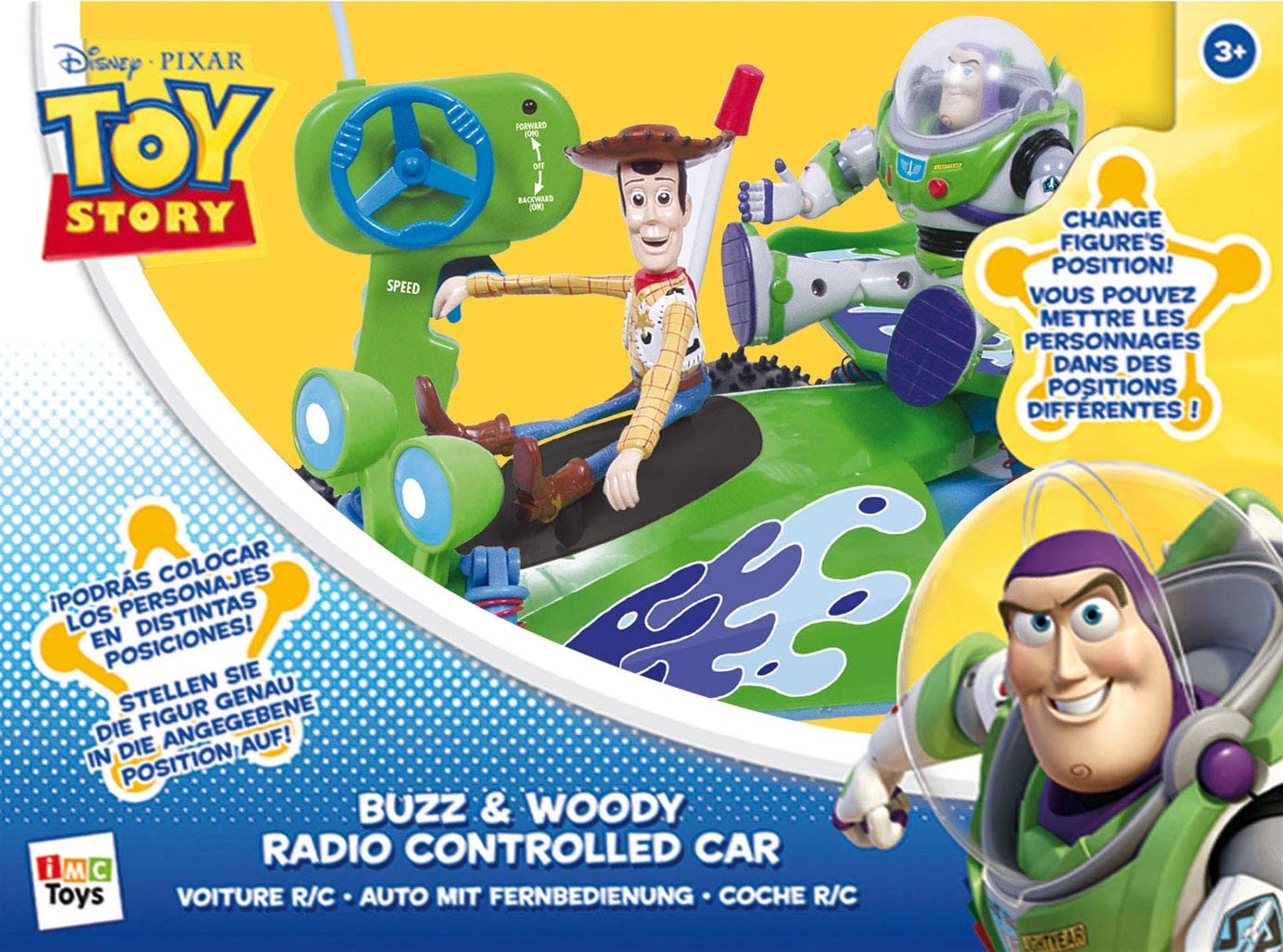 IMC Toys Disney Toy Story Radio Controlled Car - 3 Years & Above Multi ...