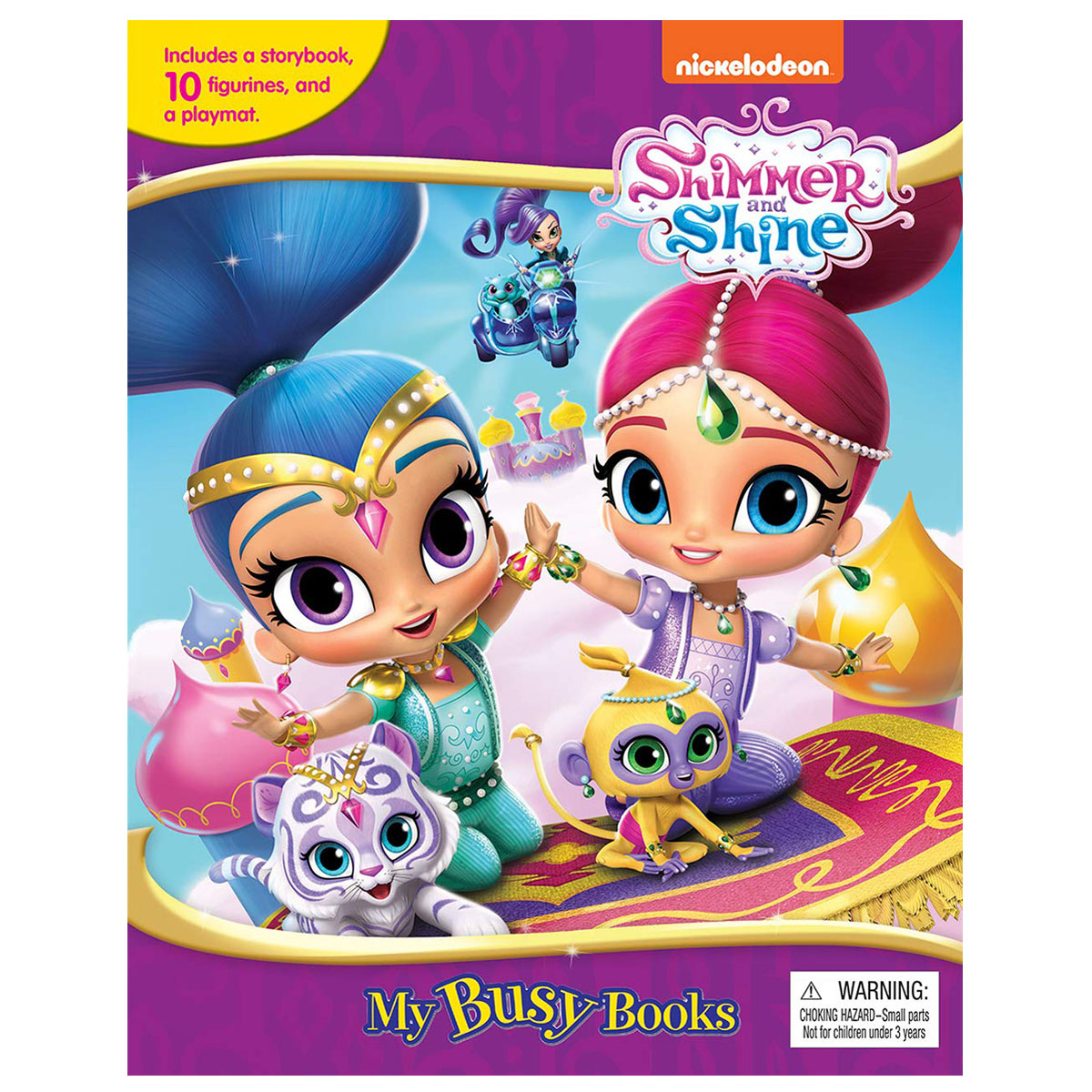 Phidal Nick Shimmer & Shine My Busy Book - Multi color