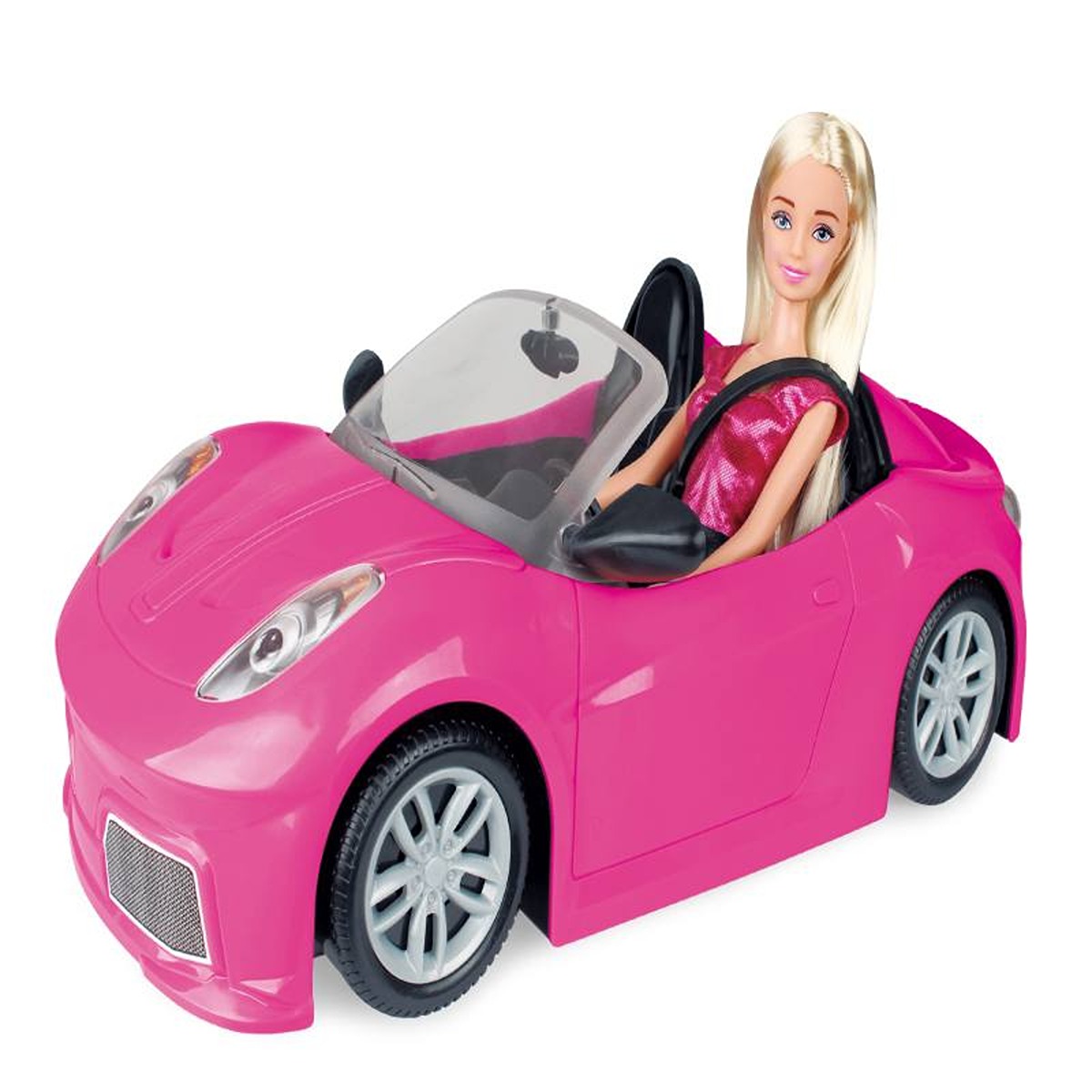 P.JOY PJOY-LEILA-DREAM-CAR-35CM--DOLL------