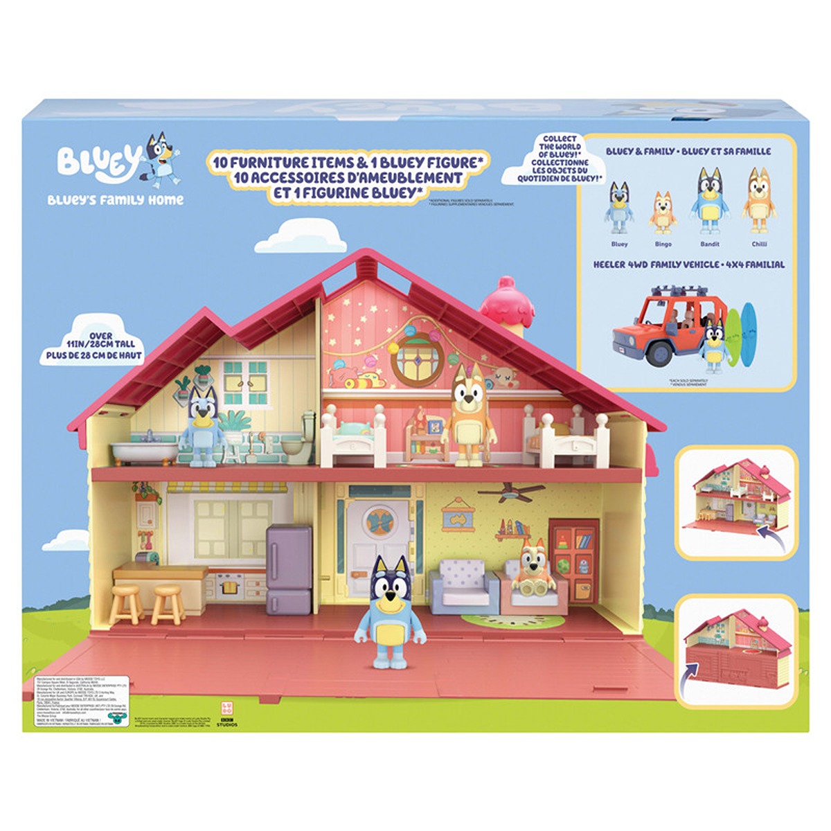 Bluey FAMILY HOME PLAYSET