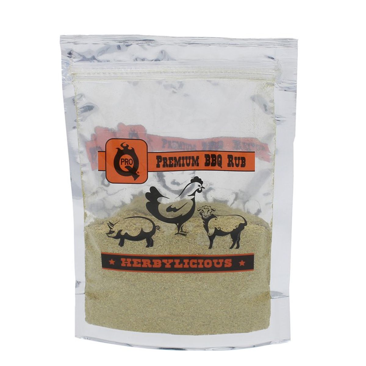 Proq Herbilicious Bbq Rub - 100g Re-sealable Pouch