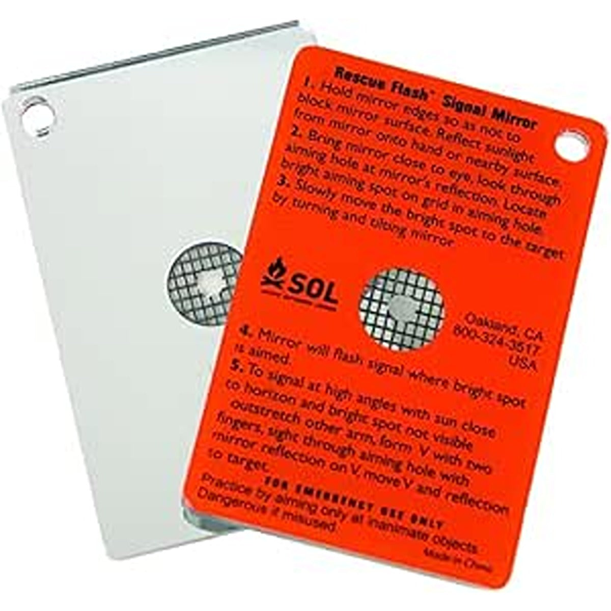 SOL Rescue Floating Signal Mirror