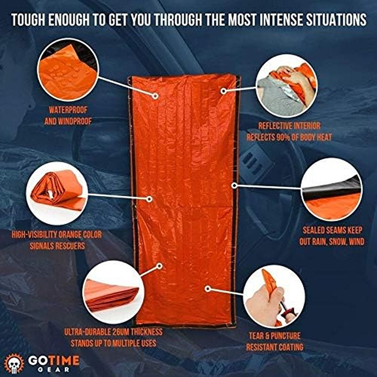 SOL Emergency Bivvy Orange