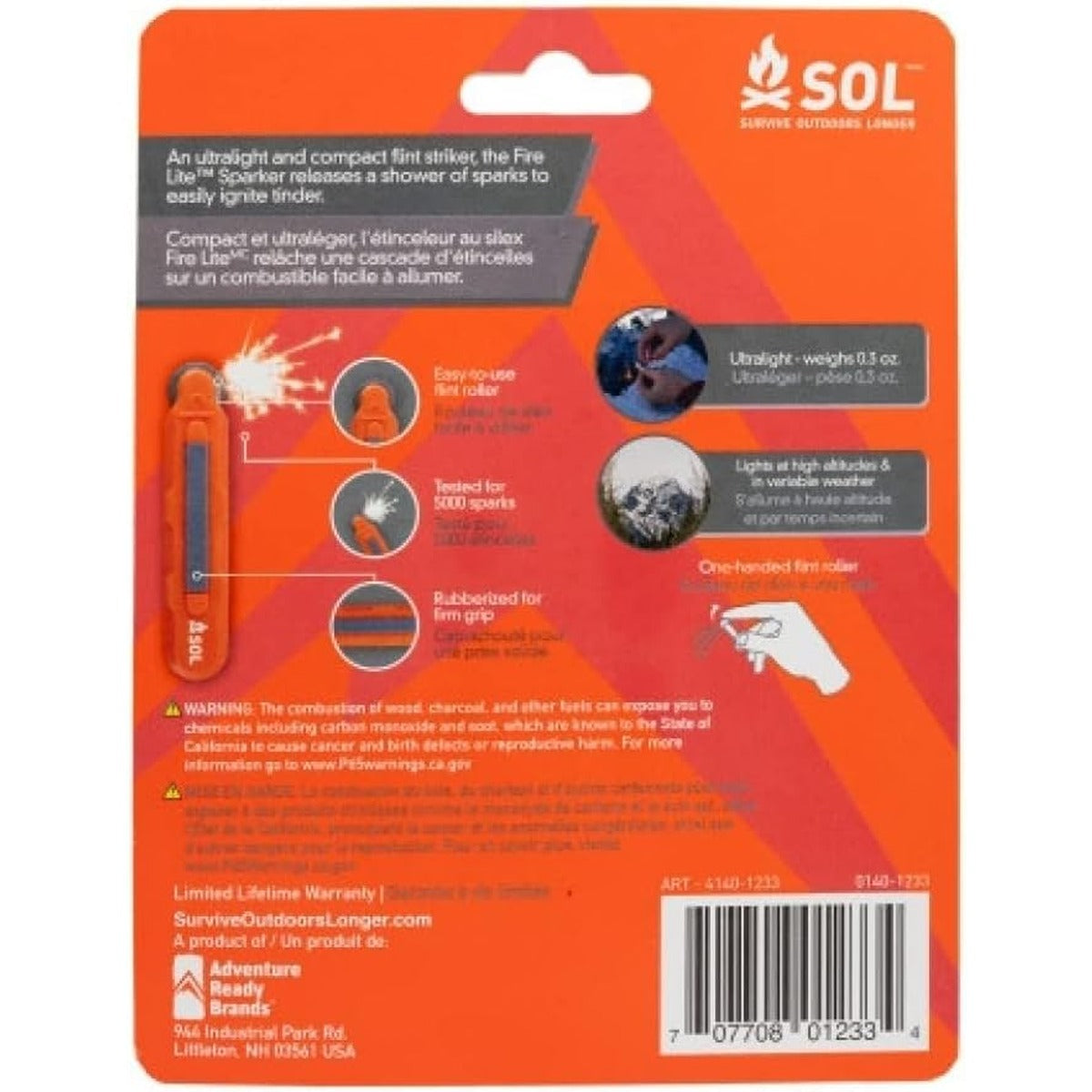 SOL Fire Lite Micro Sparker 2 Pack
