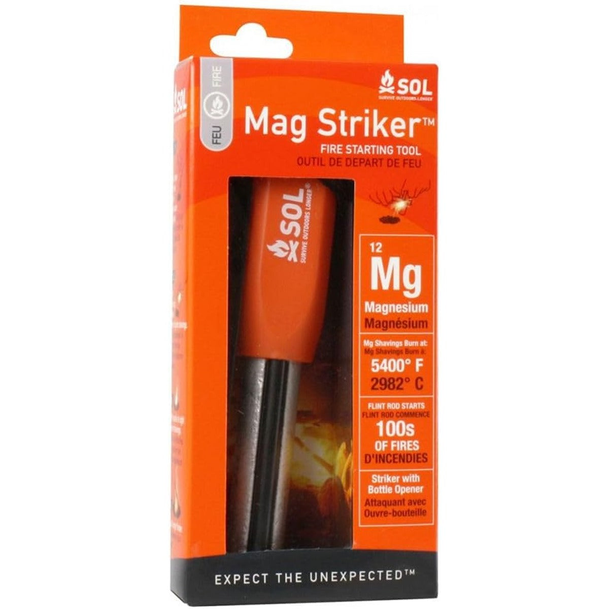SOL Mag Striker with Tinder Cord