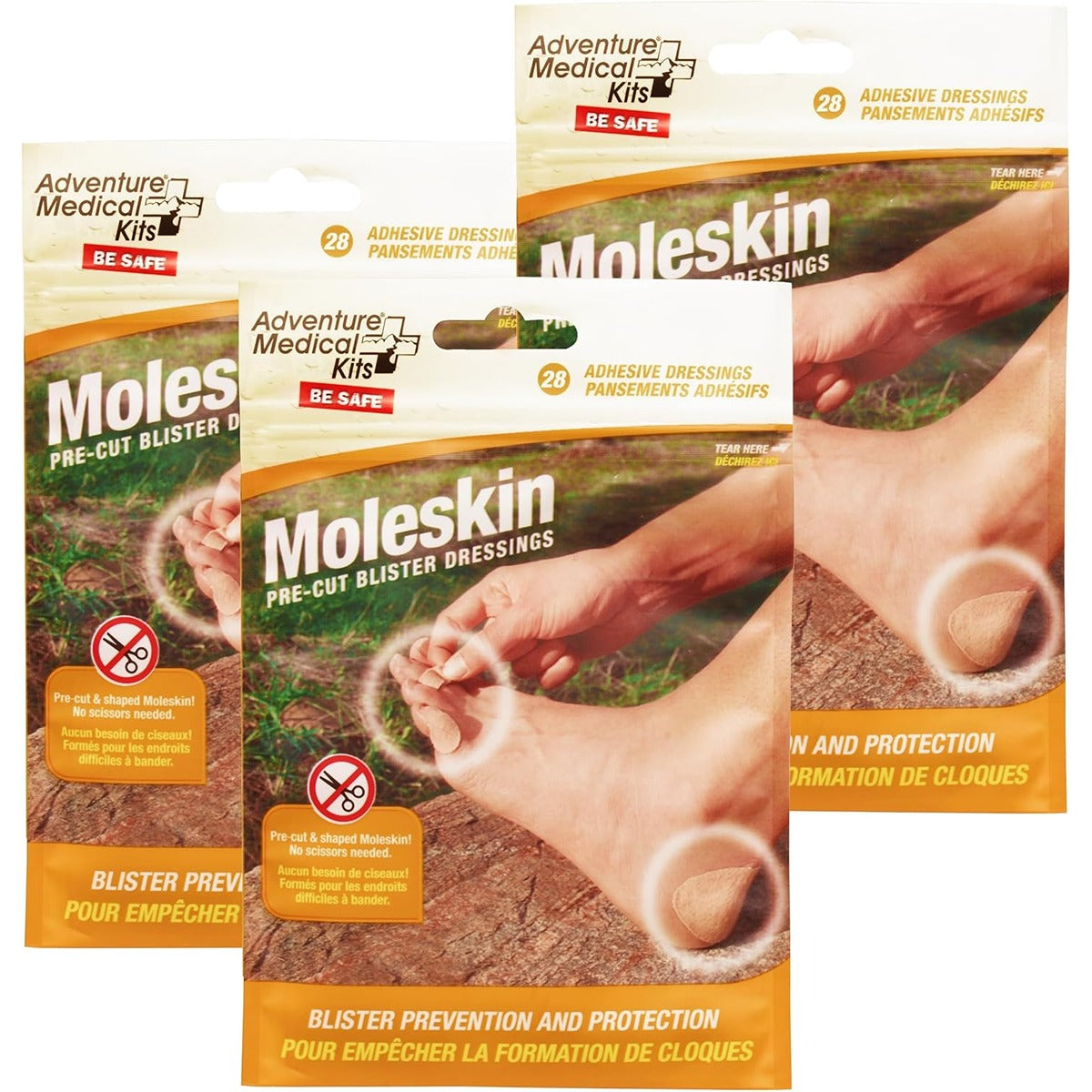 Adventure Medical Kits Moleskin Pre-cut and Shaped