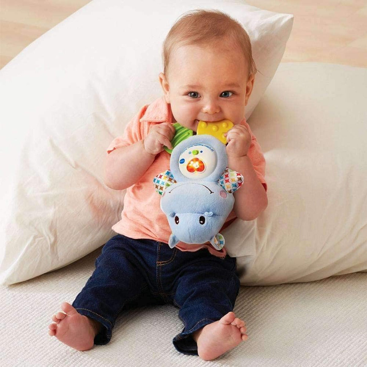 Vtech Little Friendlies Happy Hippo Plush Teether
