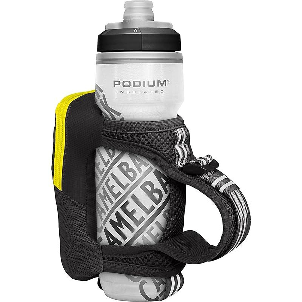 CamelBak Quick Grip Chill Handheld 21oz, Black/Safety Yellow