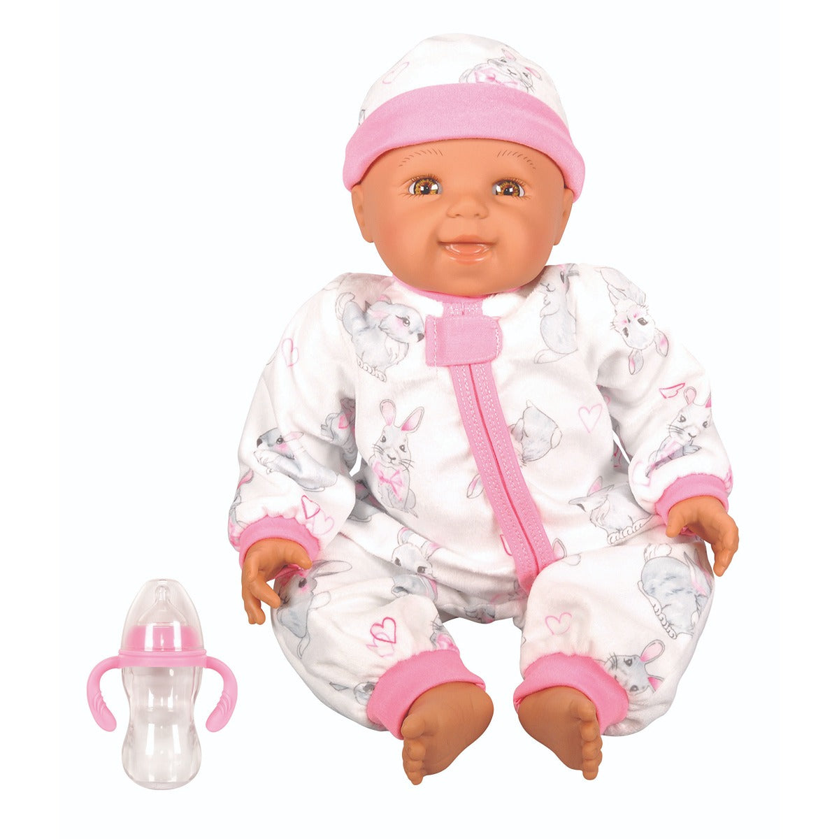 Lotus 18" inch, Soft-bodied Baby Doll ? Hispanic (No Hair)