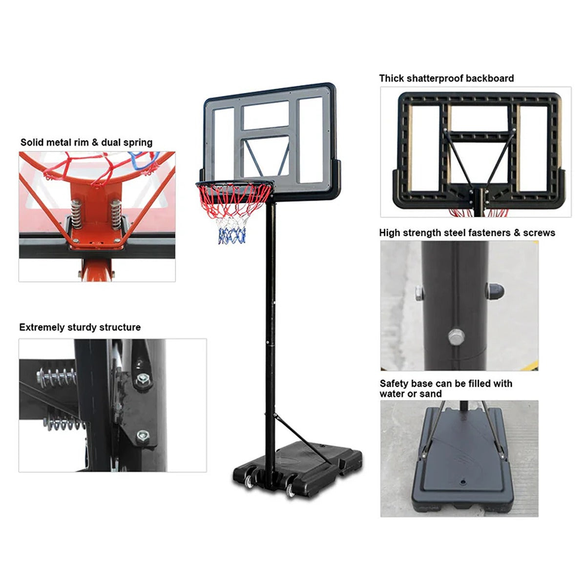 Dawson Sports DS Portable Club Basketball System