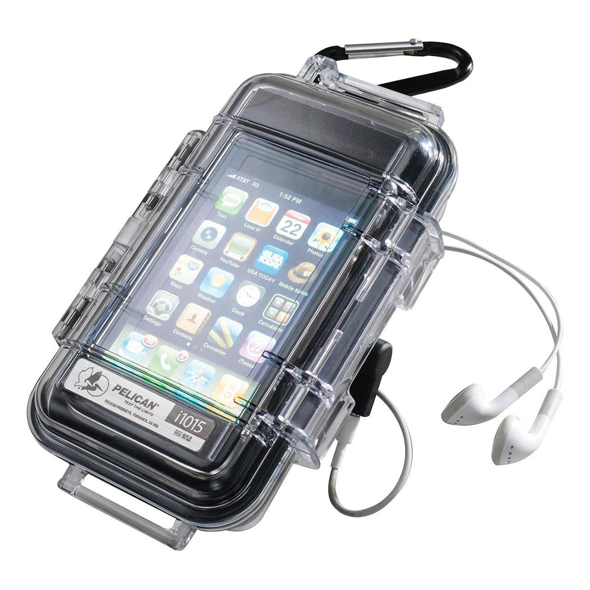 Pelican Micro Case i1015 WL/WI - iPhone Clear