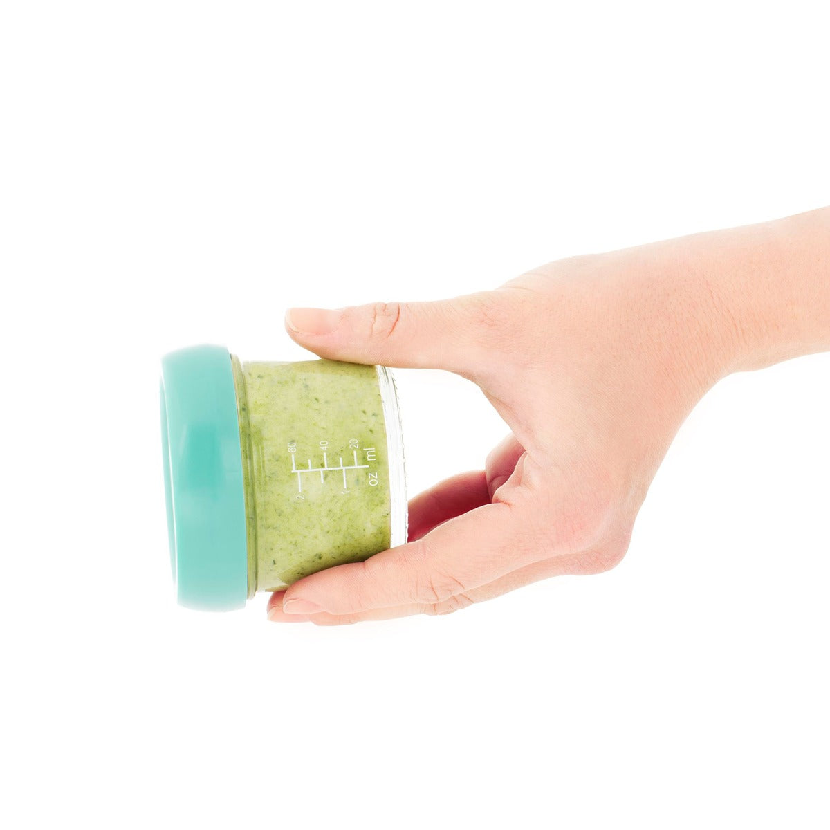 BabyMoov Glass Baby Bowls, 4 X 240ml Airtight Food Storage Containers