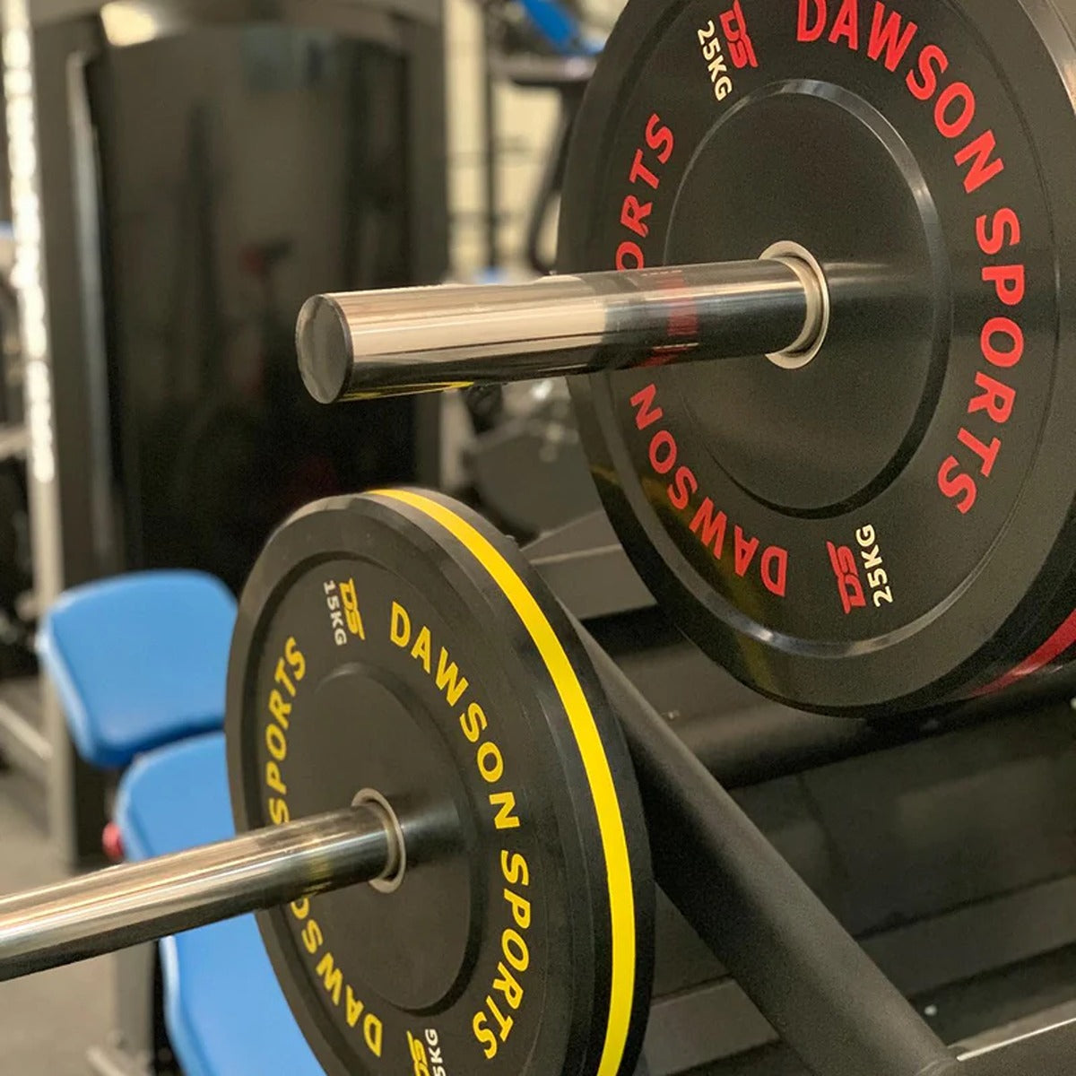 Dawson Sports DS Rubber Bumper Plates  (w/ upturned ring) - 20kg