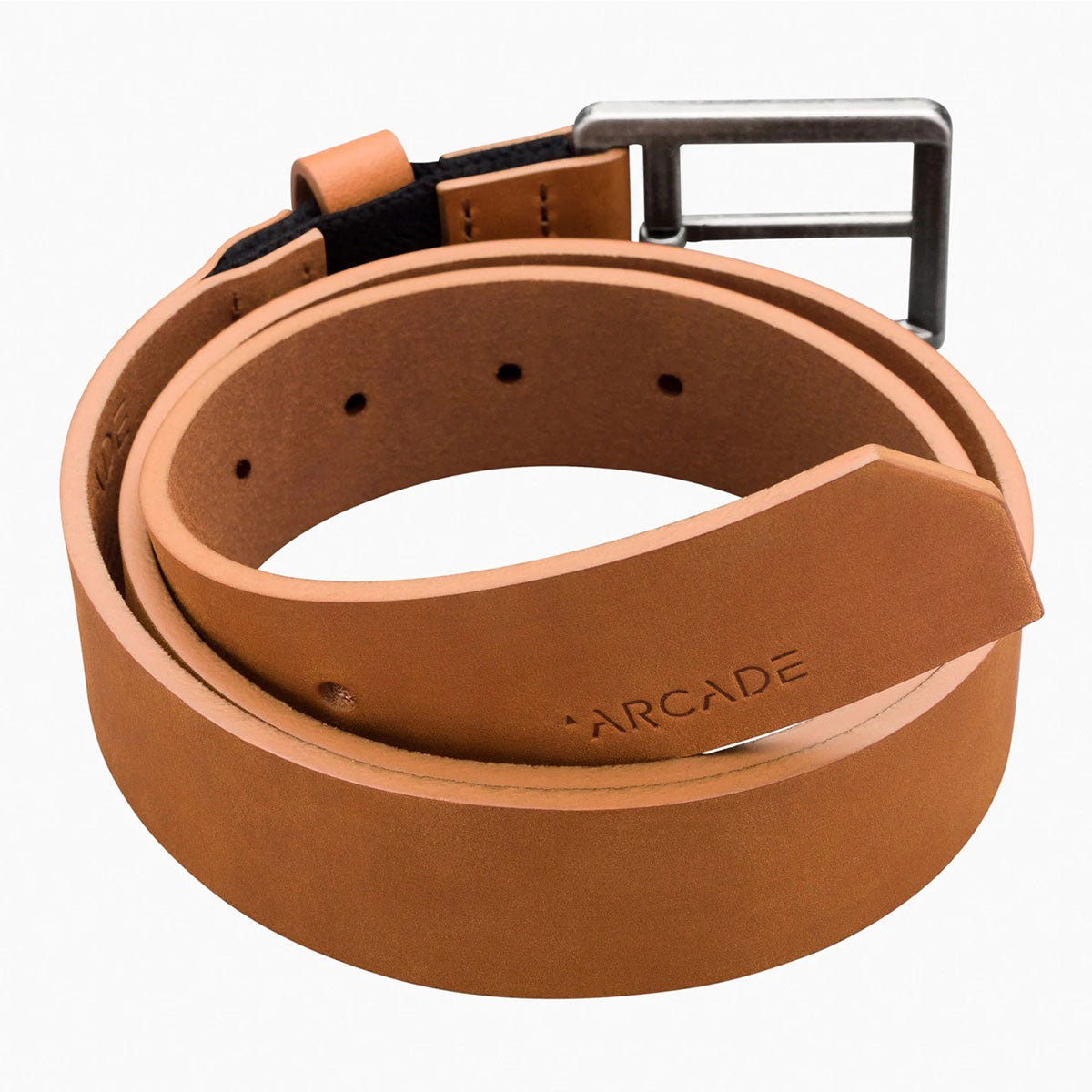 Arcade Padre Tan Leather Belt M