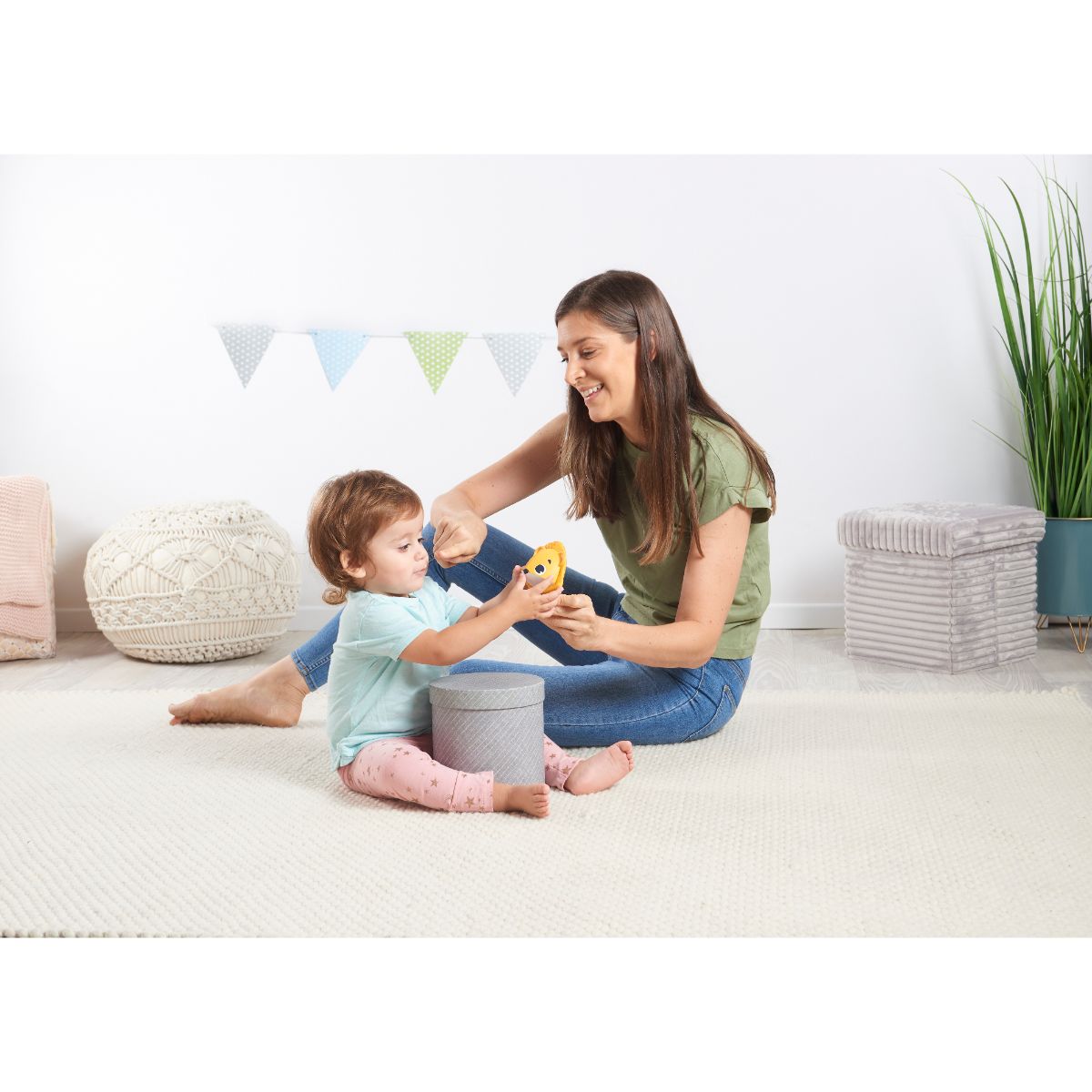 Tiny Love - WONDER BUDDY LEONARDO | 1 Year+ | Interactive, Developmental Electronic Baby Toy | Lion - Orange