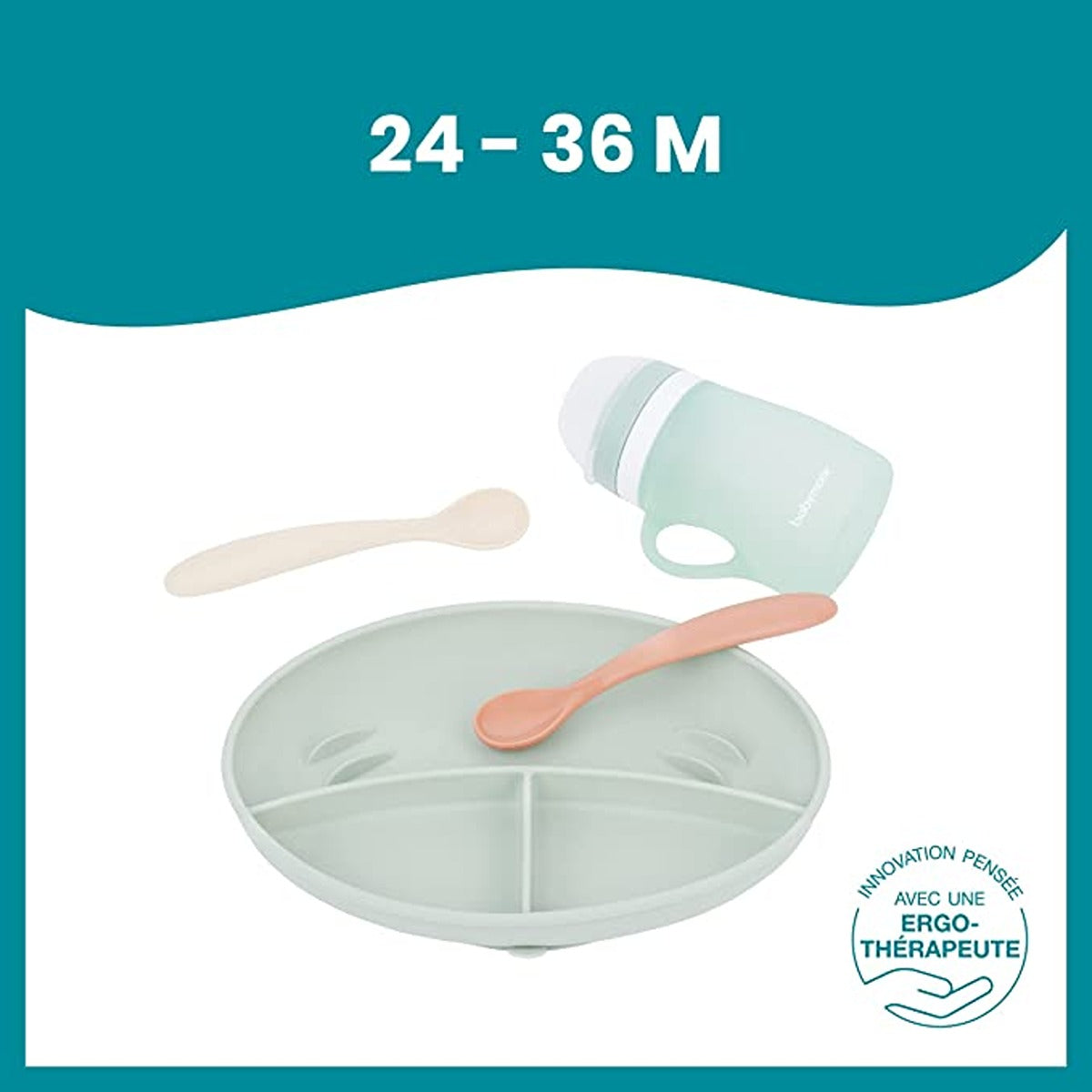BabyMoov Grow ISY Silicone Feeding Set 24-36M