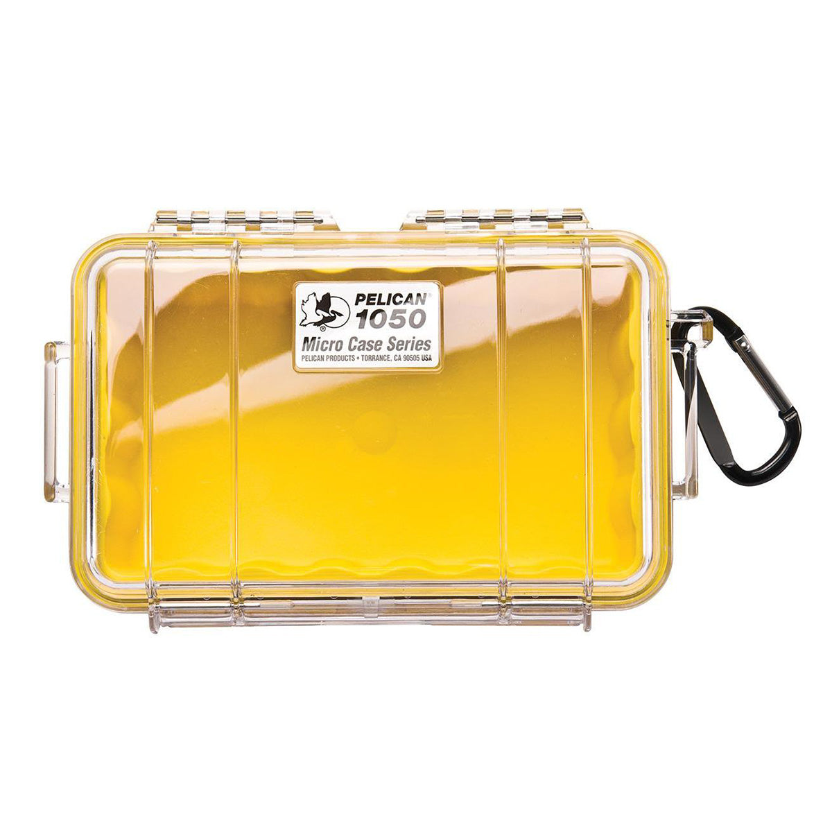 Pelican Micro Case 1050 WL/WI - Yellow Clear