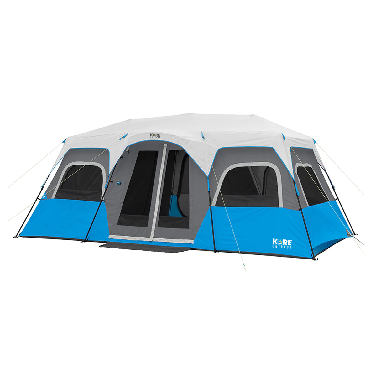 Kore Outdoor 12 person lighted instant cabin tent 18â€™ x 10â€™