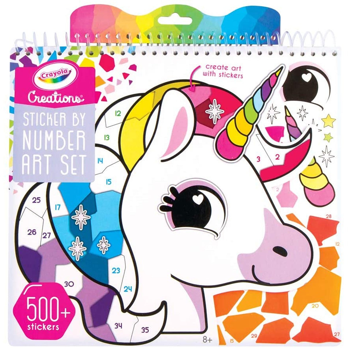 Crayola Creations Sticker by Number Art Set