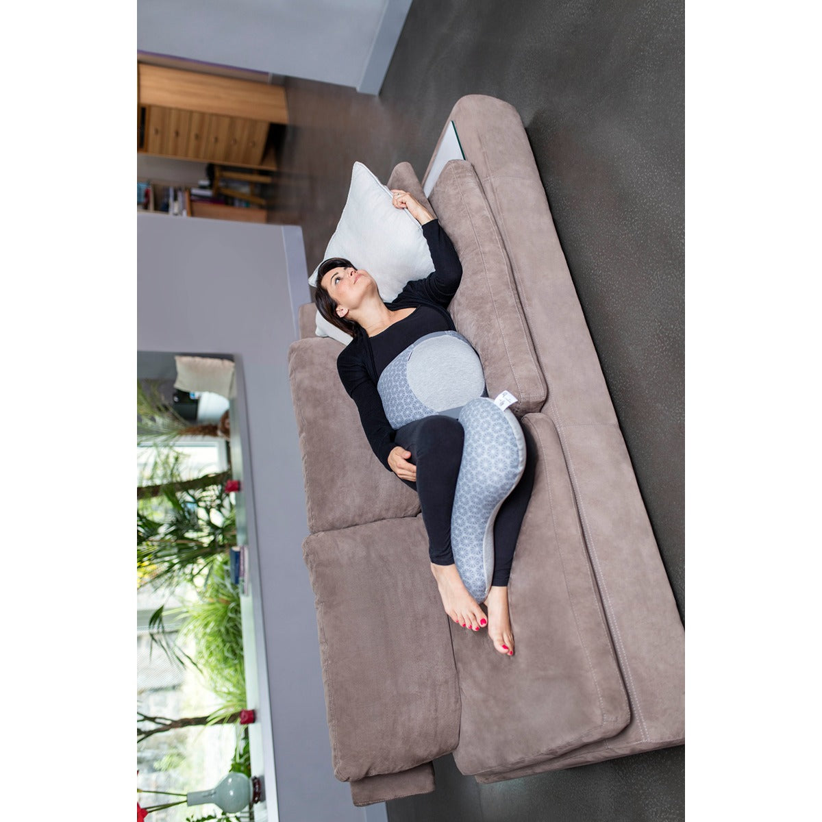 BabyMoov Pregancy Support Belt (Smokey Dream Belt), Supports 40-48 inches