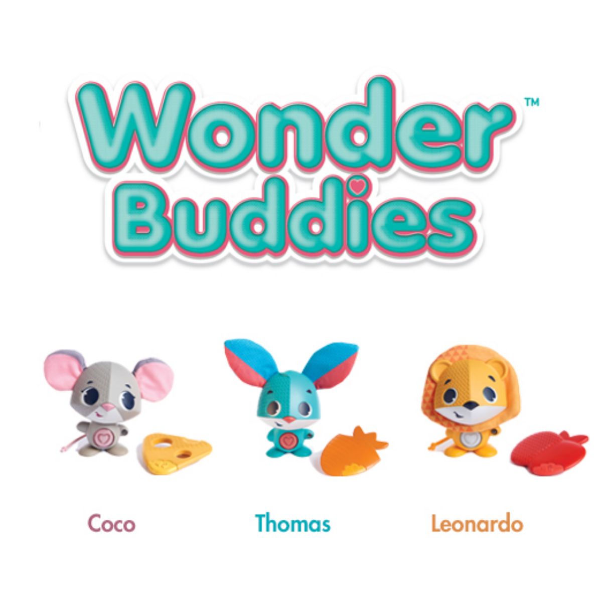 Tiny Love - WONDER BUDDY THOMAS | 1 Year+ | Interactive, Developmental Electronic Baby Toy | Rabbit - Blue