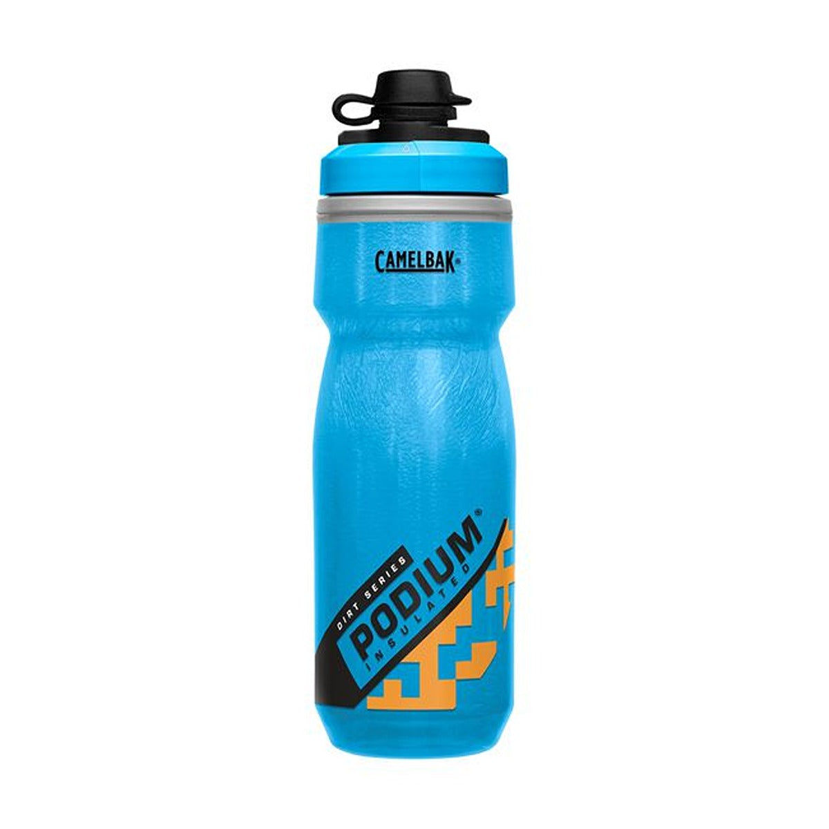 CamelBak Podium Dirt Series Chill 21oz, Blue/Orange
