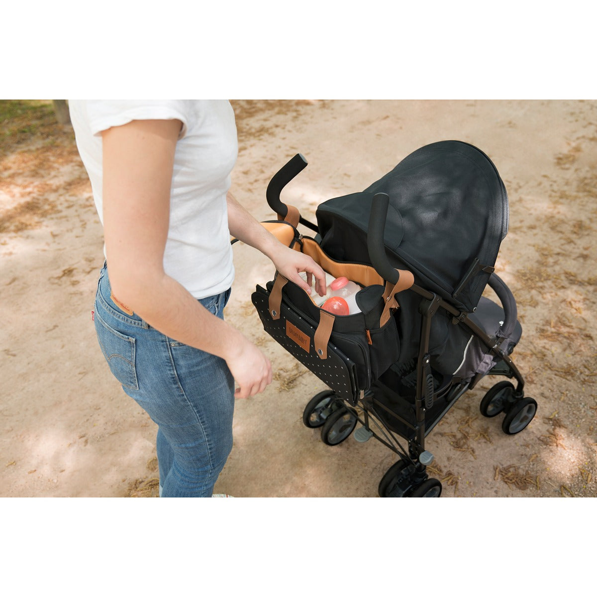 Badabulle Easy Travel Stroller Organizer & Diaper Changing Bag
