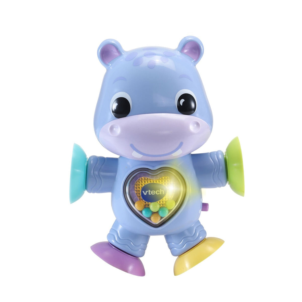 Vtech Stick & Twist Hippo | Hippopotamus, Interactive & Developmental Toy with Sounds and Music | For Boys & Girls, Suitable for Ages 3 Months+