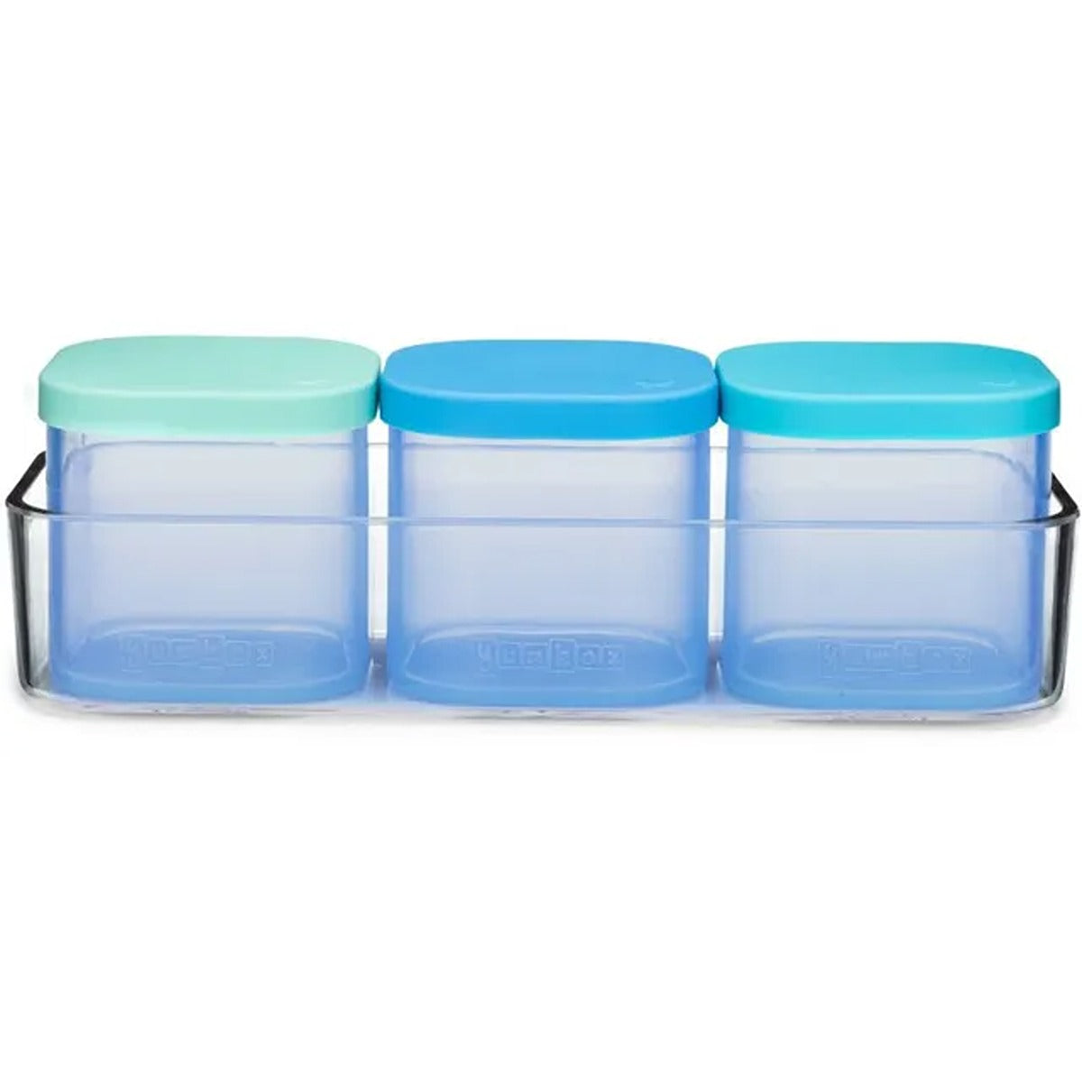 yumbox ?Yumbox Chop Chop Silicone Cubes - Crisp Set - Set of 3