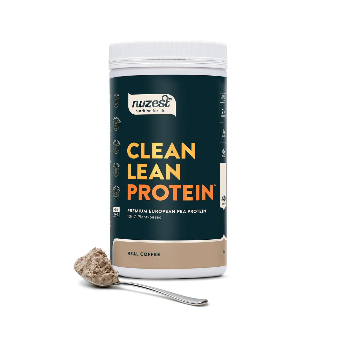 Nuzest Clean Lean Protein - Real Coffee