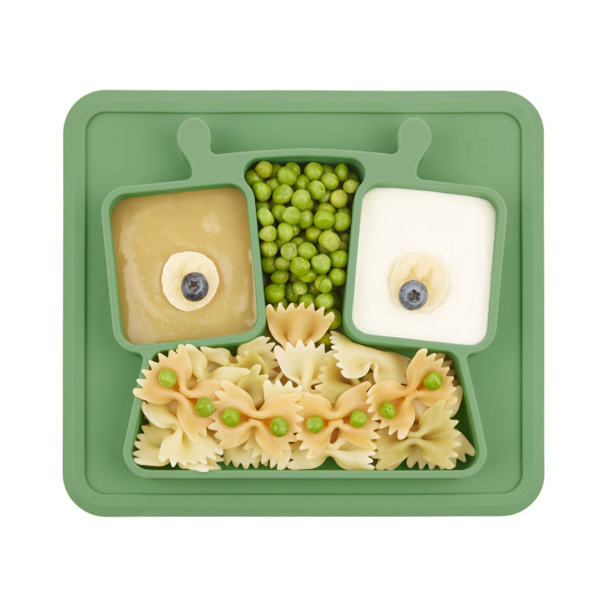 Badabulle Non-slip compartment plate