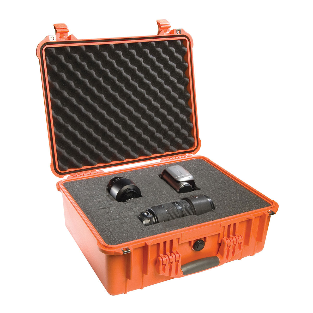 Pelican Protector Case with 4-Piece Foam Set 1550 WL/WF - Orange