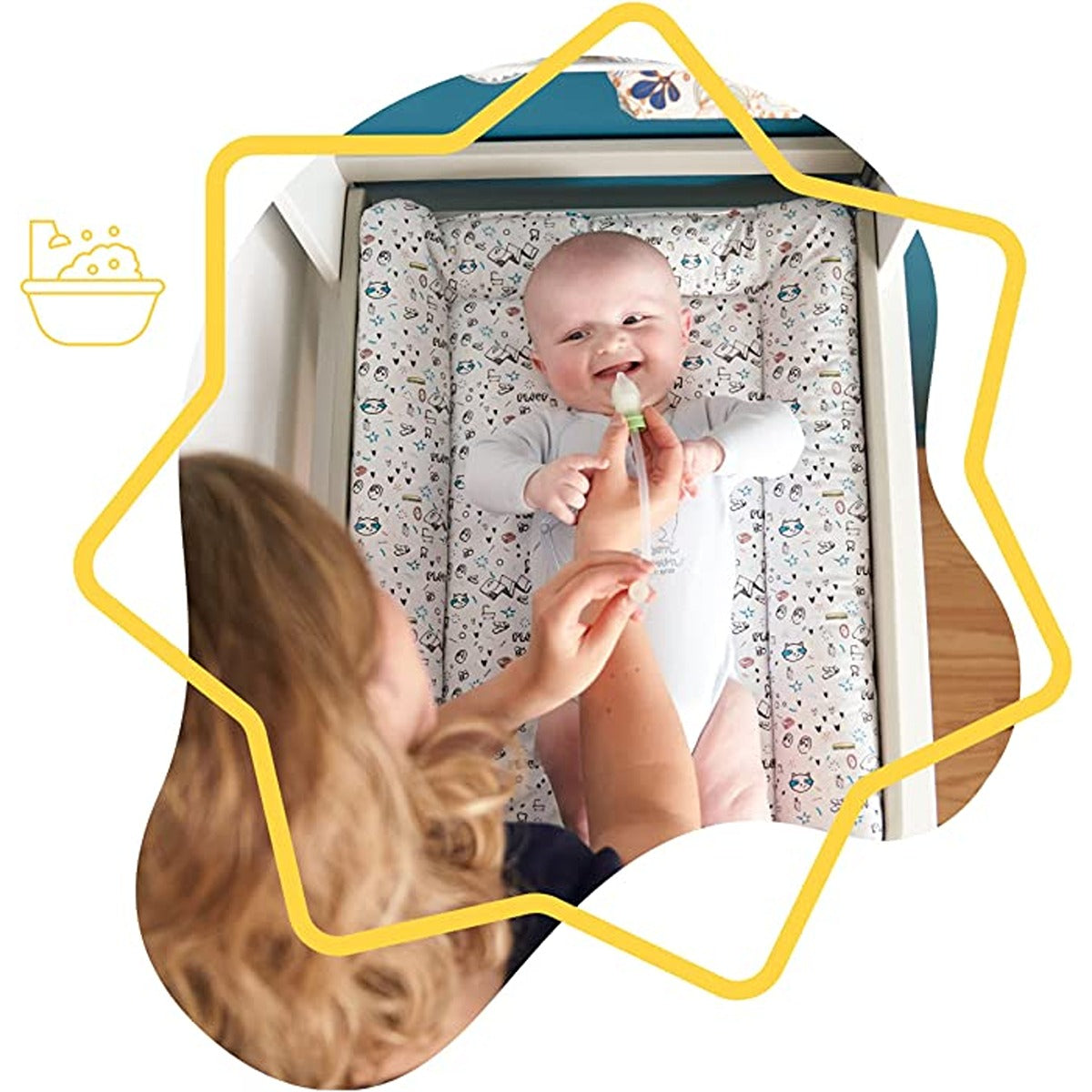 Badabulle - Flexible baby nasal aspirator