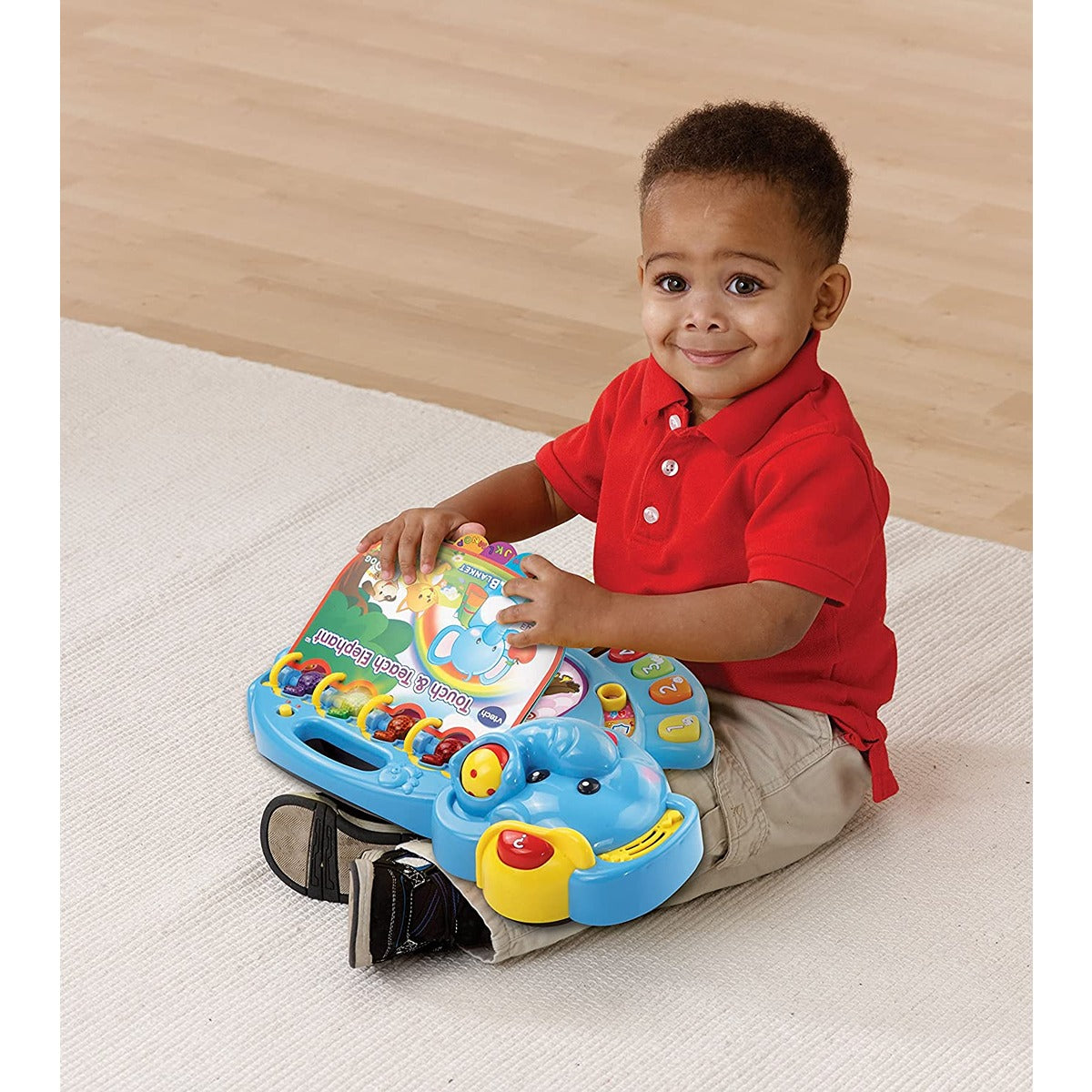 Vtech Touch and Teach Elephant Book