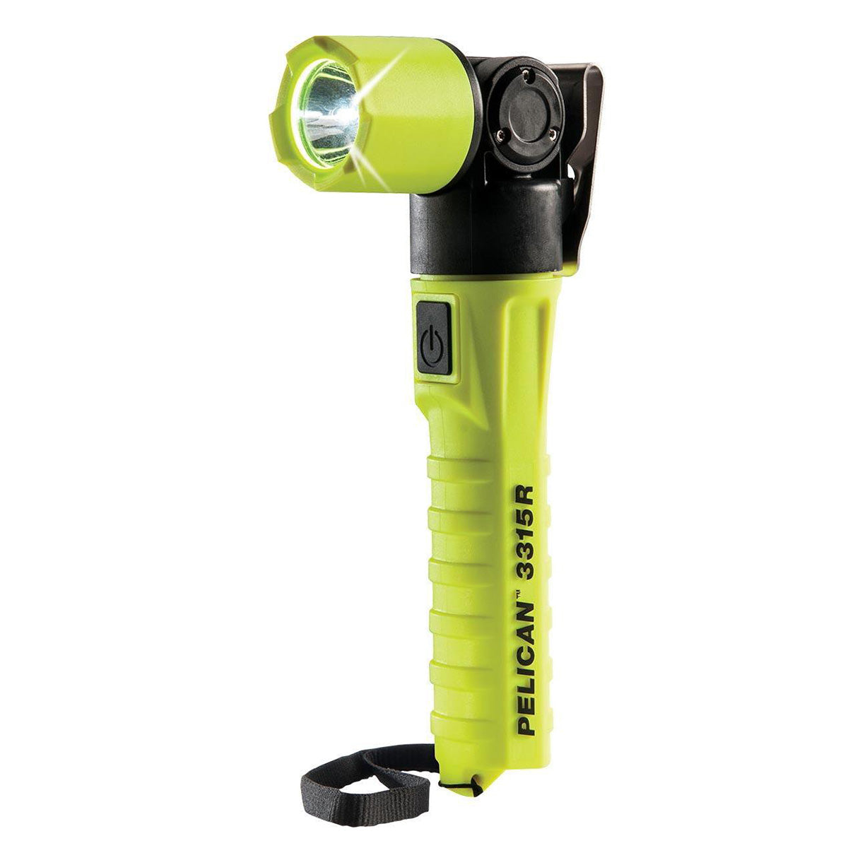 Pelican Rechargeable LED Light 3310R-RA Li-ion + RT Angle Yellow