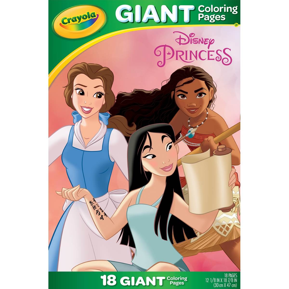 Crayola 18 Gaint Coloring Pages Princess