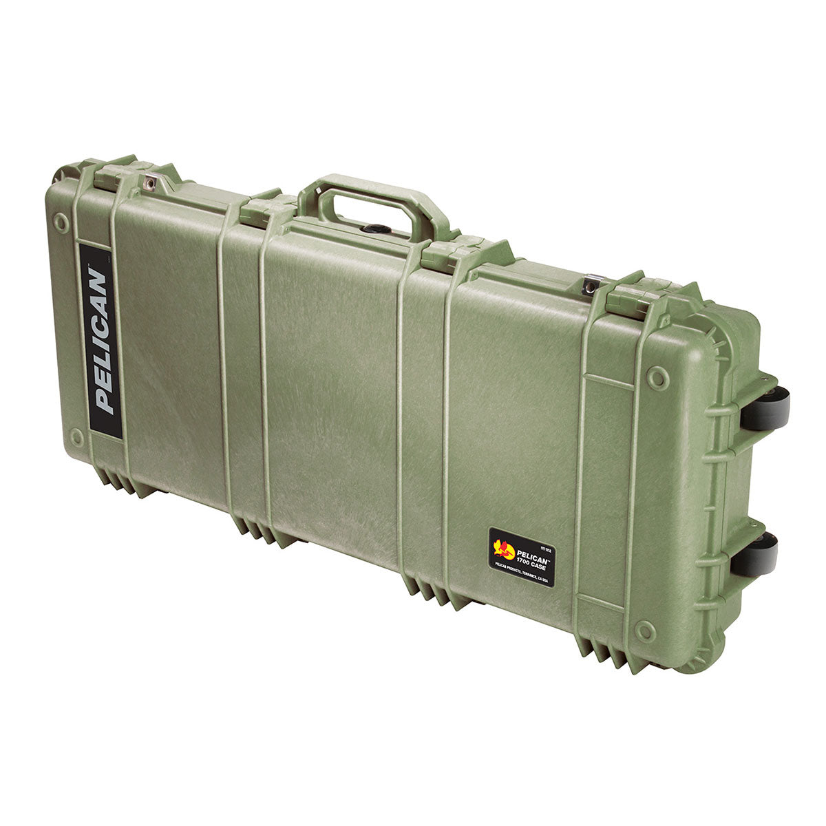 Pelican Protector Long Case with Foam 1700 WL/WF - OD Green