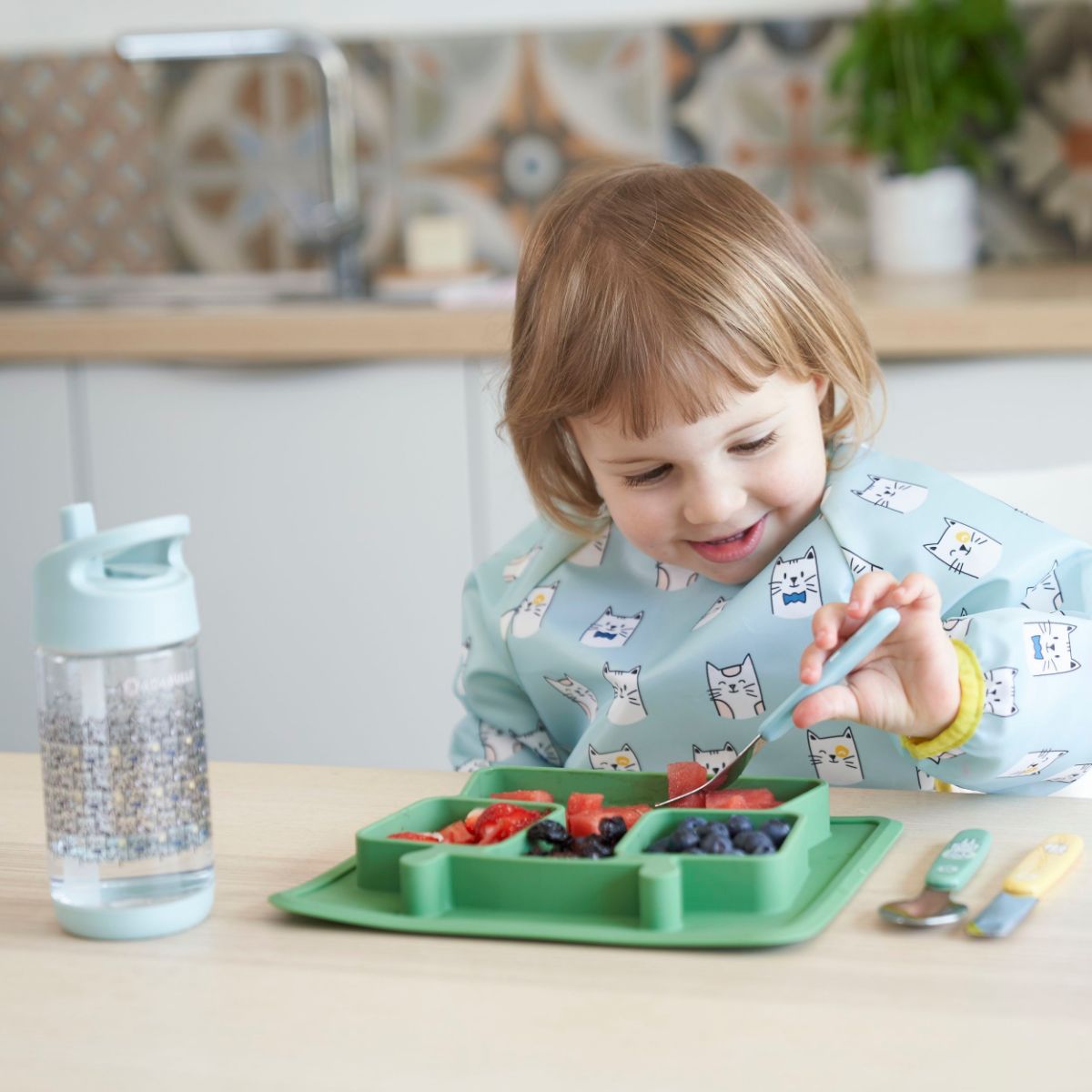 Badabulle Non-slip compartment plate