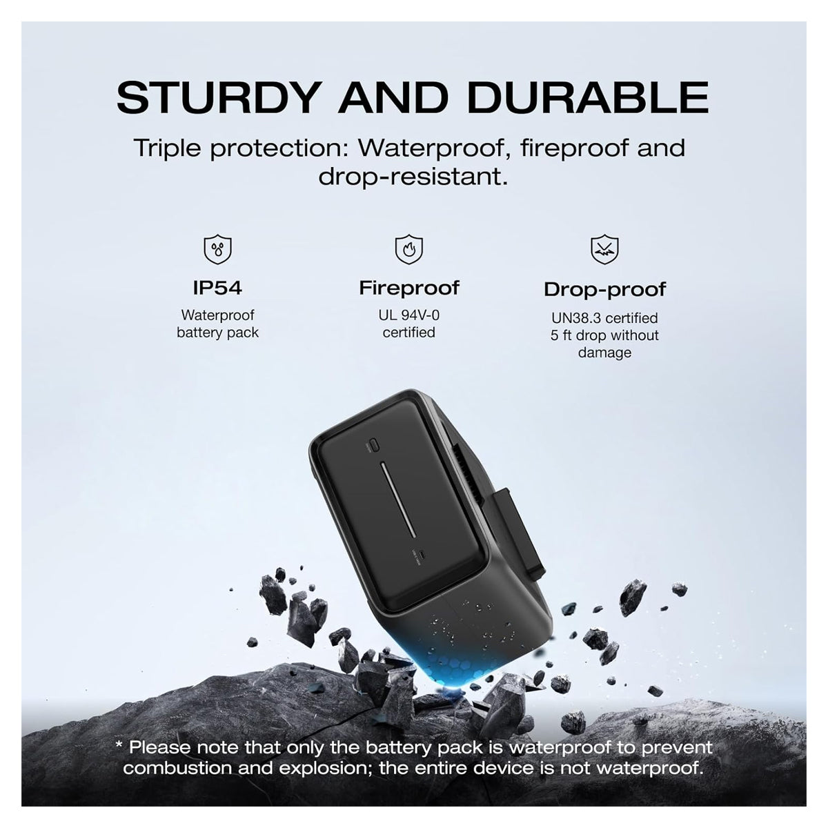 Ecoflow EB600 Battery for RIVER 3 Plus(572WH)