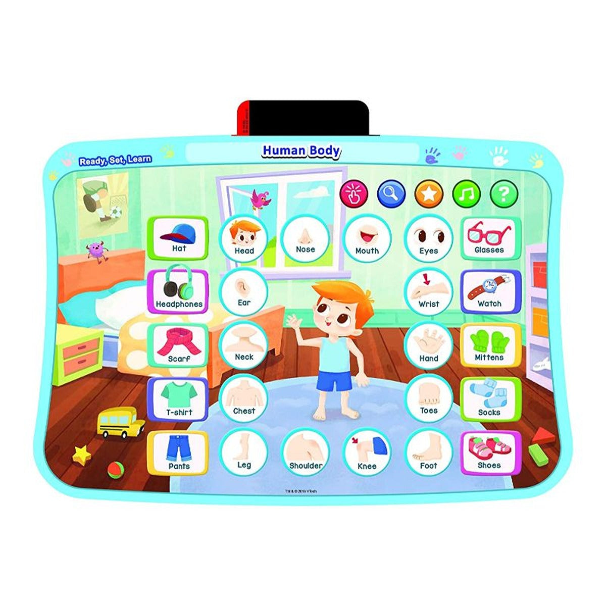 Vtech Explore & Write Activity Desk | Writing Pad, Blackboard and Art Station for Babies and Kids - Multicolor
