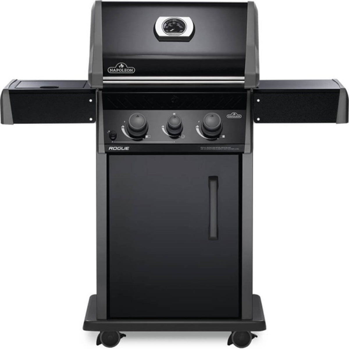Napoleon Legend  365 Propane Gas Grill with Range Side Burner, Black