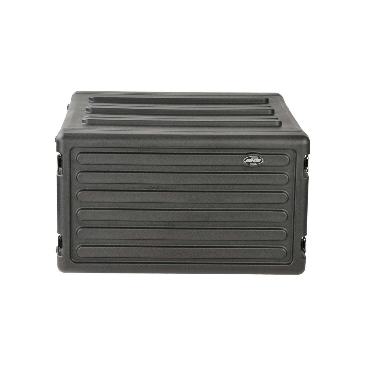 SKB 20 Inch Deep 6U Roto Shockmount Rolling Rack - with Wheels and Handle