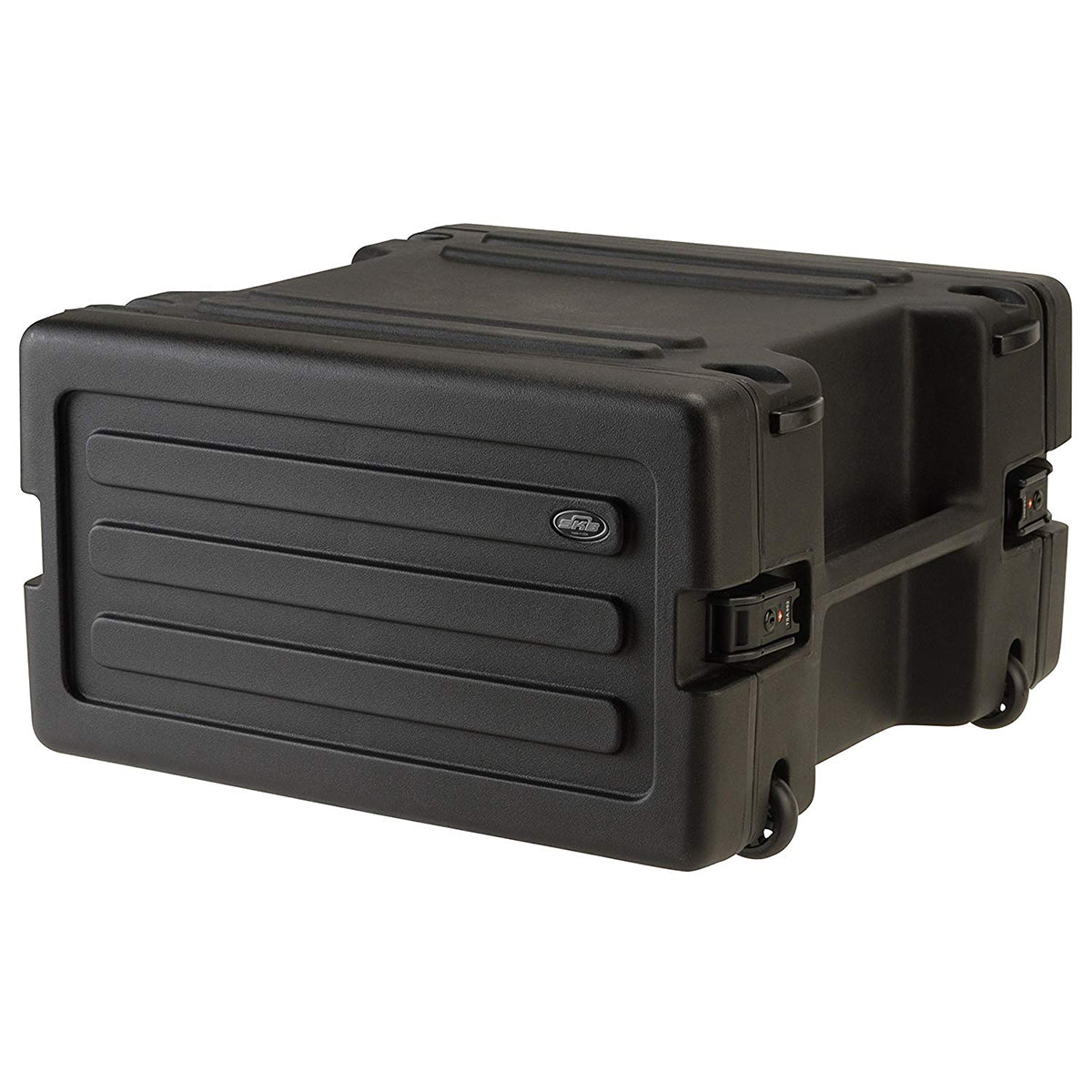 SKB 6U Space Roto Rolling Rack Case w/Roto Racks - Wheels and Handle