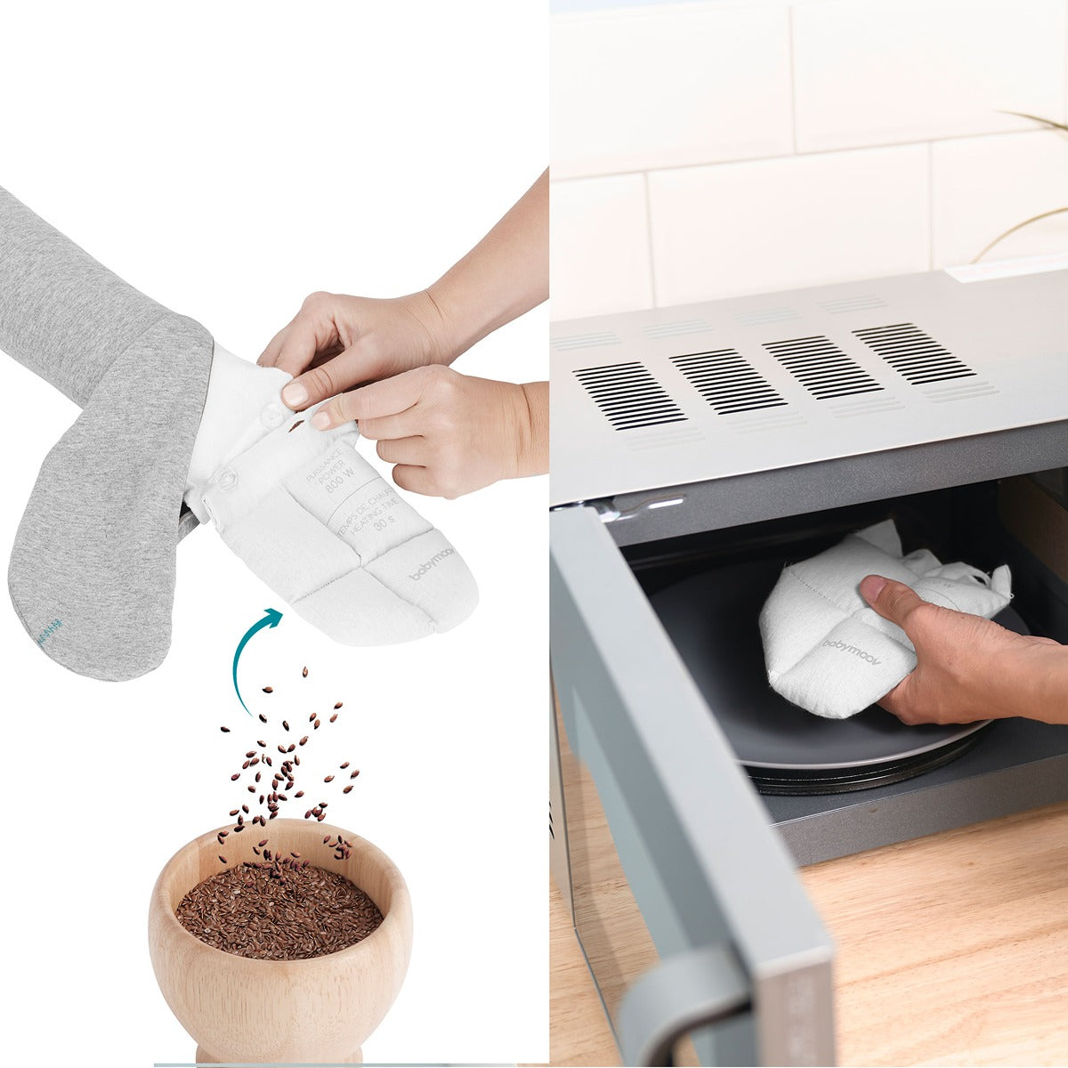 BabyMoov CloudNest Organic Soothing Lounger - Original Colic Reducing Nest with a Warm Womb-Like Feel