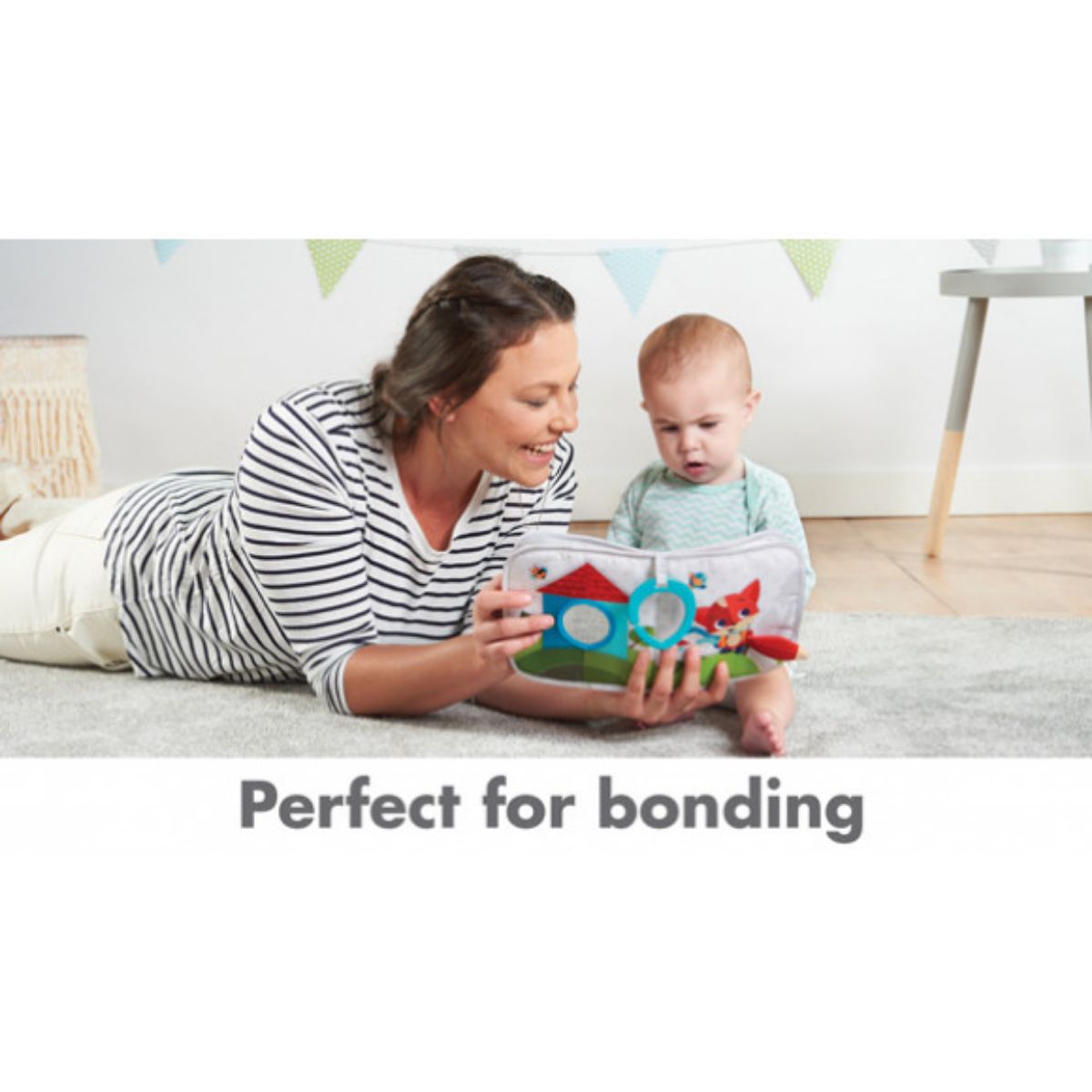 Tiny Love WHERE DO I TRAVEL SOFT BOOK | 6-18 Month Baby | Educational Touch and Feel Activity Toy | Washable Fabric, 1pc