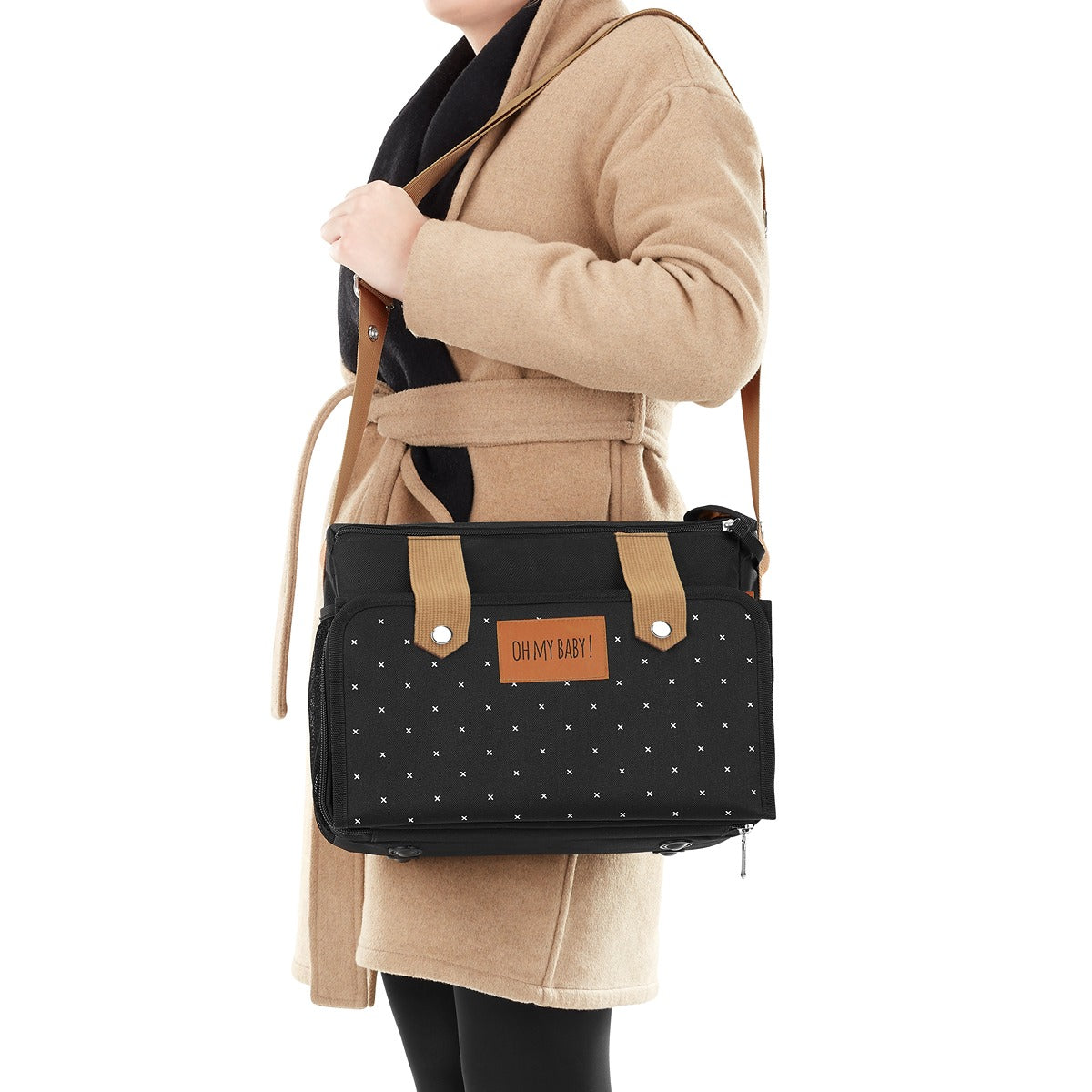 Badabulle Easy Travel Stroller Organizer & Diaper Changing Bag